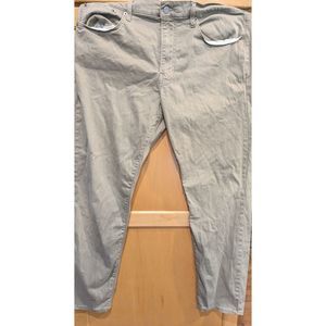 Lucky Brand 121 Vintage Slim Mens 36x30 Gray Denim Soft Faded jeans‎ Extra Soft